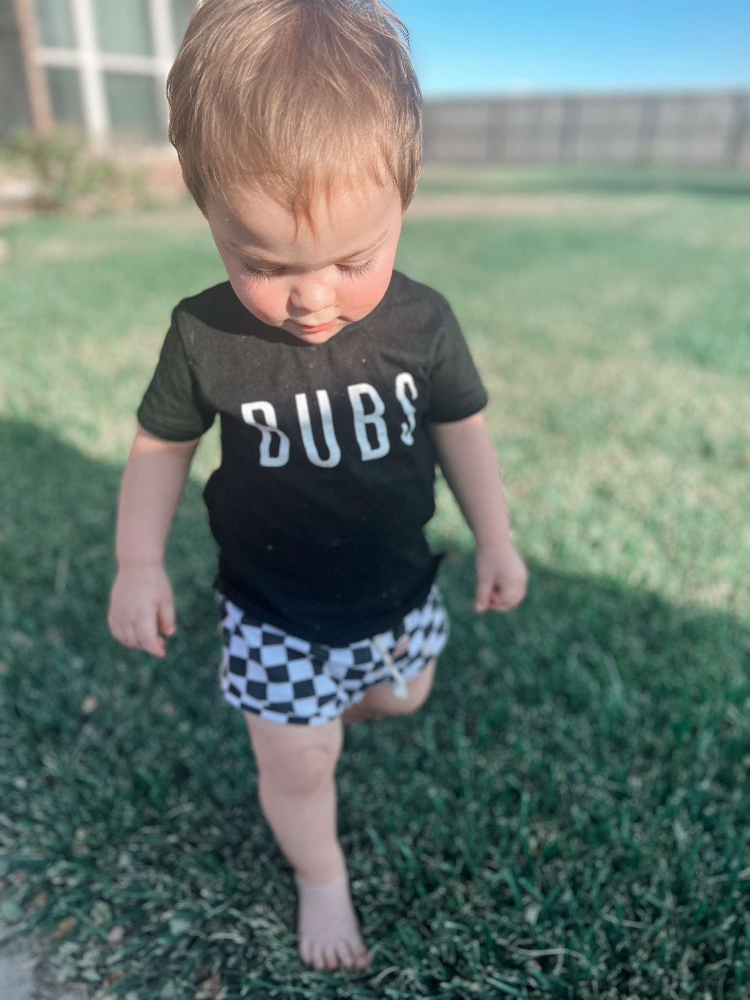 Mix n match peggi and me bubs tee with the shorts from the checker set 🤍🖤 so cute we wear the checker set weekly!

Toddler set | toddler | baby | toddler | kids | checker print | bubs | bubba | brother | summertime | cute outdoor play clothes | trendy children’s clothes 

#LTKkids #LTKfamily #LTKbaby