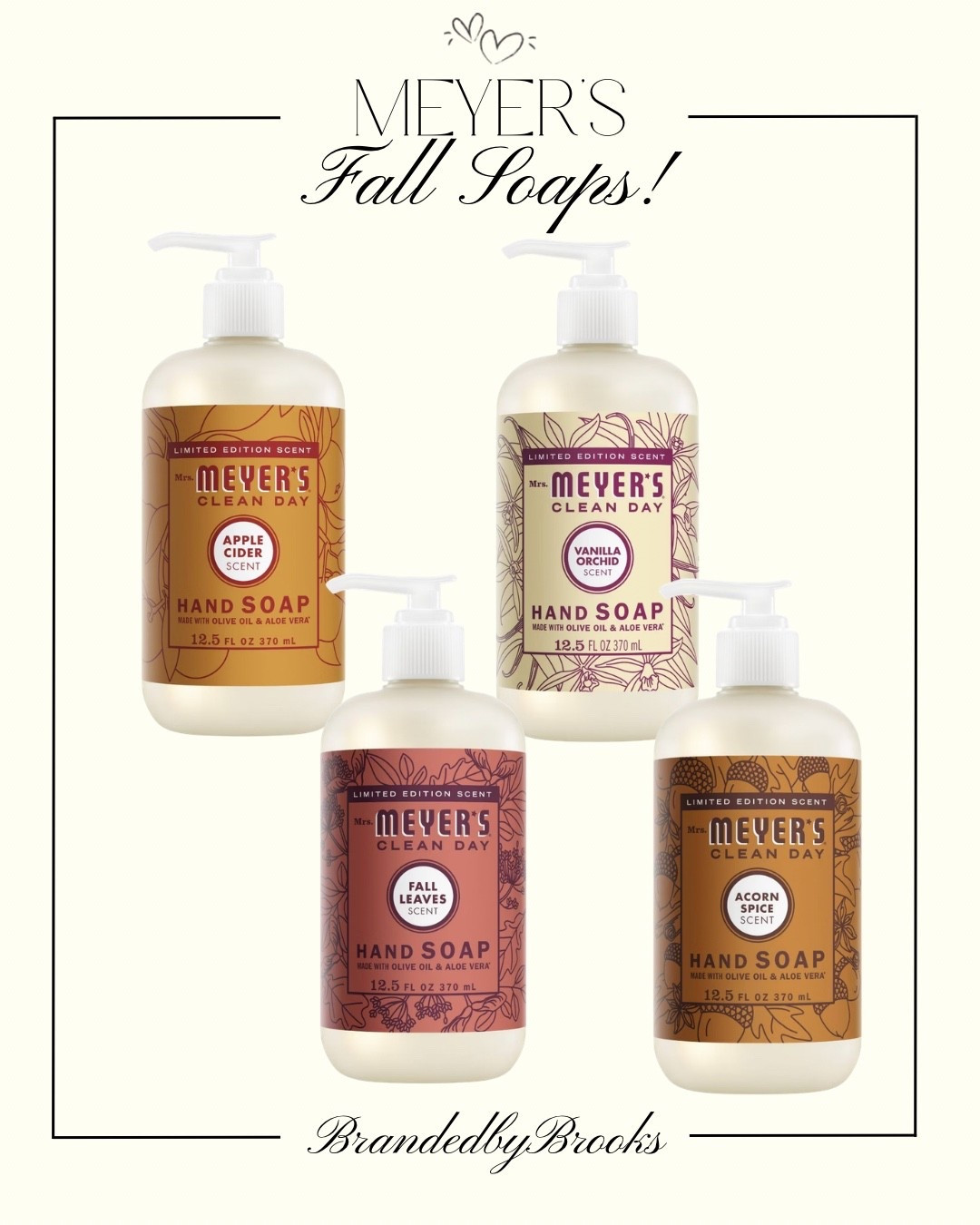 Fall scents are officially BACK 🍎🍂✨ 

The coziest little seasonal refresh for your kitchen sink! Mrs. Meyer’s limited-edition scents are too good to pass up — Apple Cider, Vanilla Orchid, Fall Leaves & Acorn Spice. 🤎

Shop my fall favorites on LTK! 🛍️

#LTKdayinmylife #LTKSeasonal #LTKHome