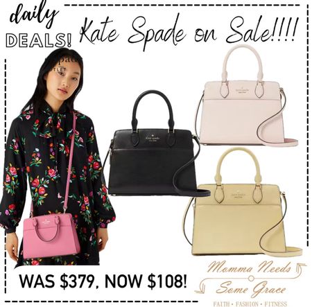 Kate spade bag on sale today! 

#LTKfindsunder100 #LTKitbag #LTKsalealert