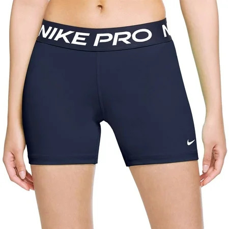 Nike Women s Pro 365 5 Shorts CZ9831-451 Navy/White Medium | Walmart (US)