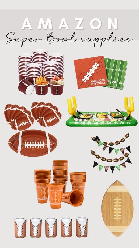 If you’re hosting a Superbowl party this year here are lots of fun items from Amazon! 

#LTKfindsunder50 #LTKhome #LTKsalealert