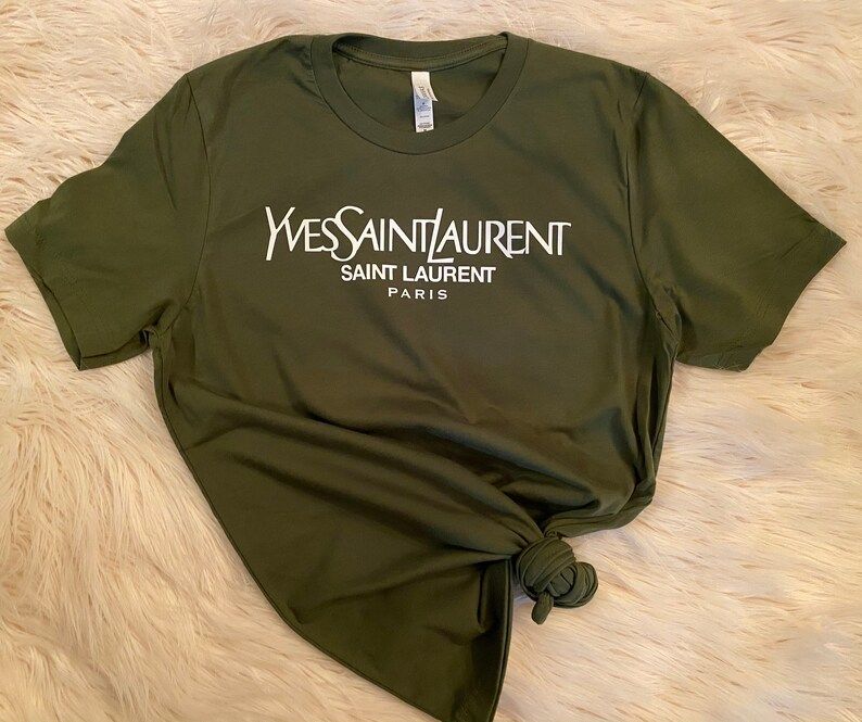 YSL Inspired Shirt | Etsy (US)