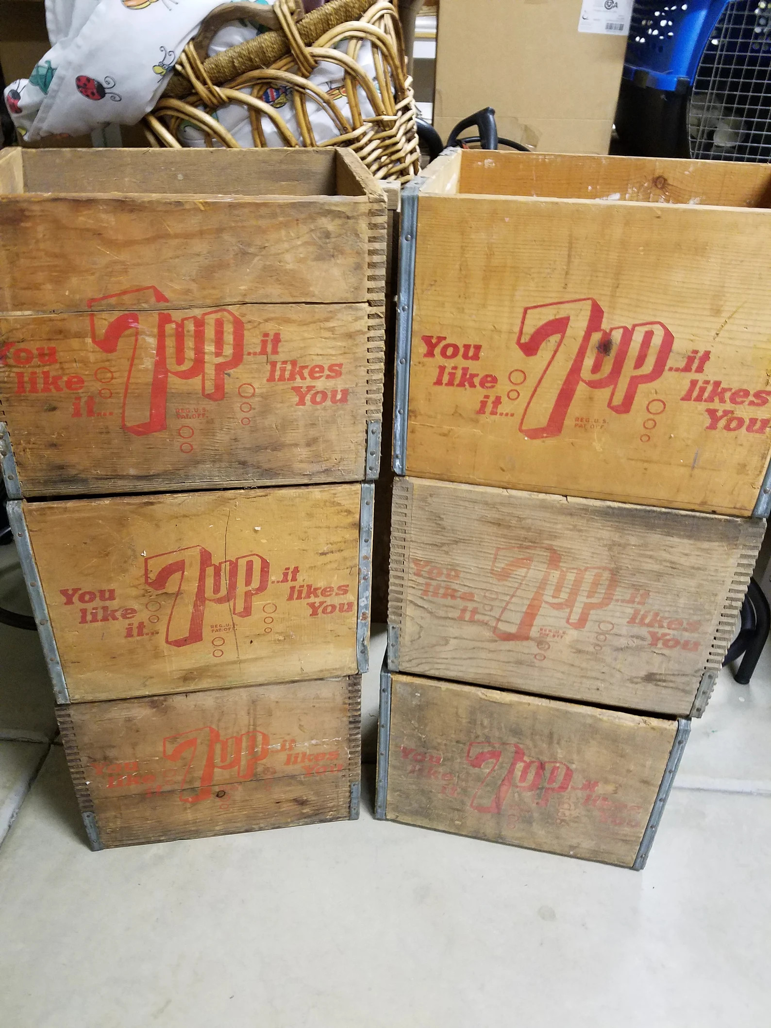 7UP Crate/ Vintage Seven up Crate/ Wedding Crate/ Wedding | Etsy | Etsy (US)