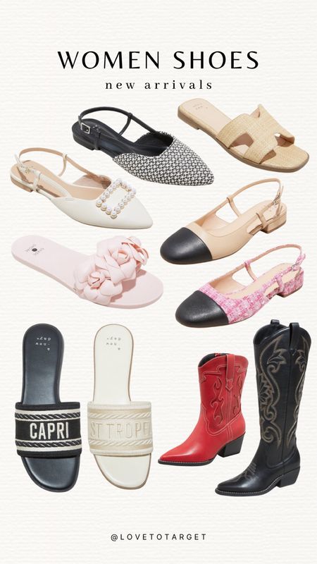 NEW ARRIVALS in women shoes at Target! Cute sandals, slingbacks and western boots ✨

#LTKshoecrush #LTKfindsunder50 #LTKstyletip