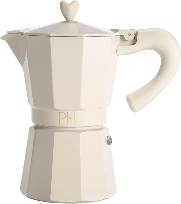 Paris Hilton Cafetera de caf\u00e9 y caf\u00e9 para estufa, cafetera de estilo italiano y cubano ... | Amazon (US)