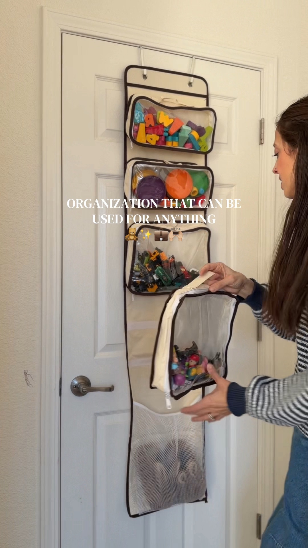 Whether it's storing your kids toys or literally anything else these organizers are compact & ready to go with you wherever! #overthedoorstorage #storagehacks #toyorganization #springcleaning #storagesolutions

#LTKHome #LTKKids #LTKFindsUnder50