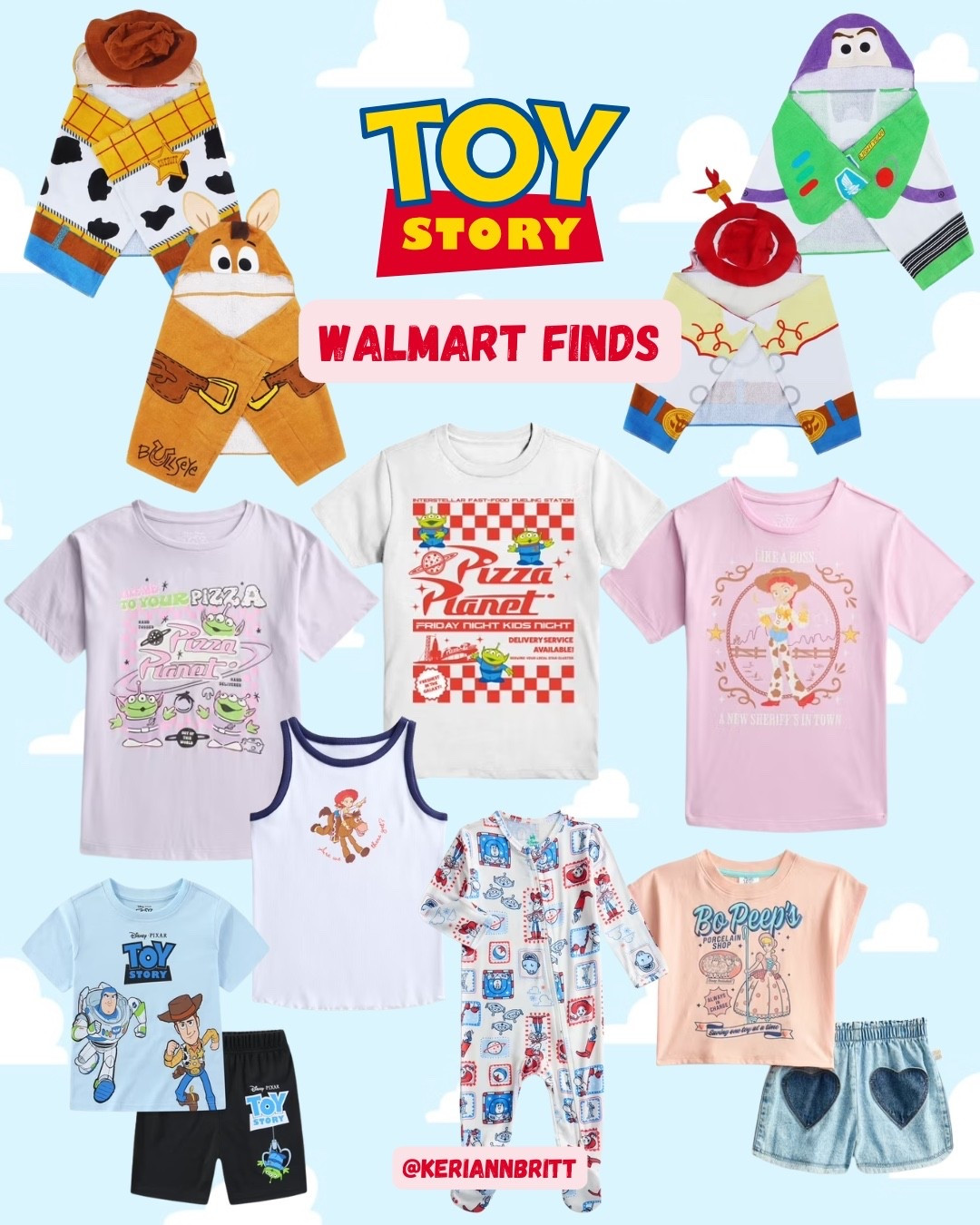 Walmart Toy Story Clothes 

Toy Story 5 / Pixar Toy Story / Disney Outfit / Woody / Buzz Lightyear / Jessie / Toy Story Party / Toddler girl / Toddler boy / boys outfit / girls outfit / kids outfit / graphic tee / character shirt / hooded towel / kids towel / pizza planet / baby outfit

#LTKKids #LTKBaby