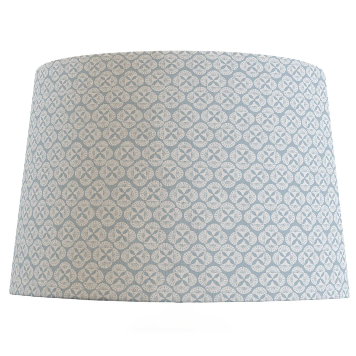 Sky Blue Patterned Lampshade in Sea Star | The Well Appointed House, LLC