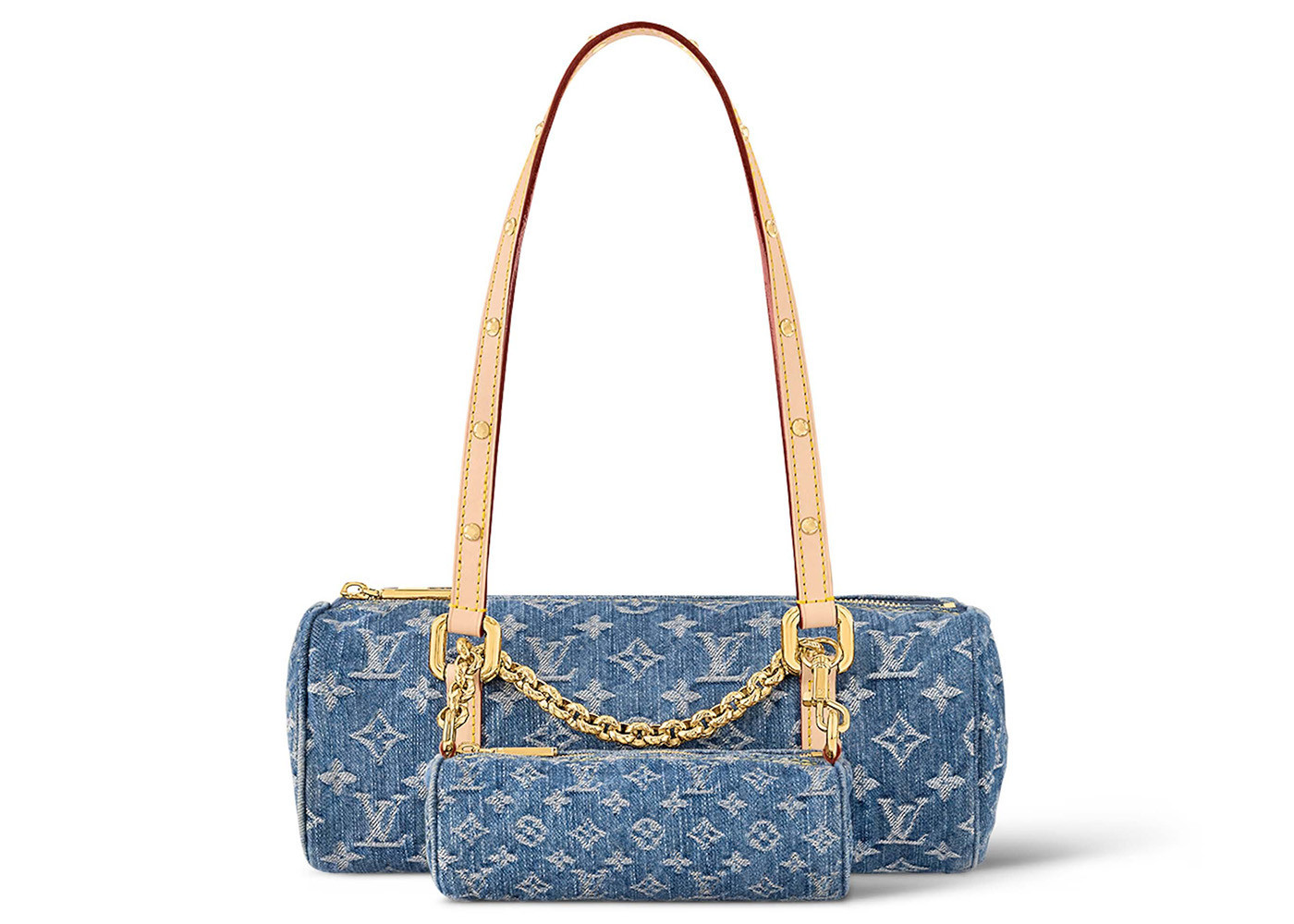 Women's Louis Vuitton Papillon Bag in Monogram Denim Blue | StockX