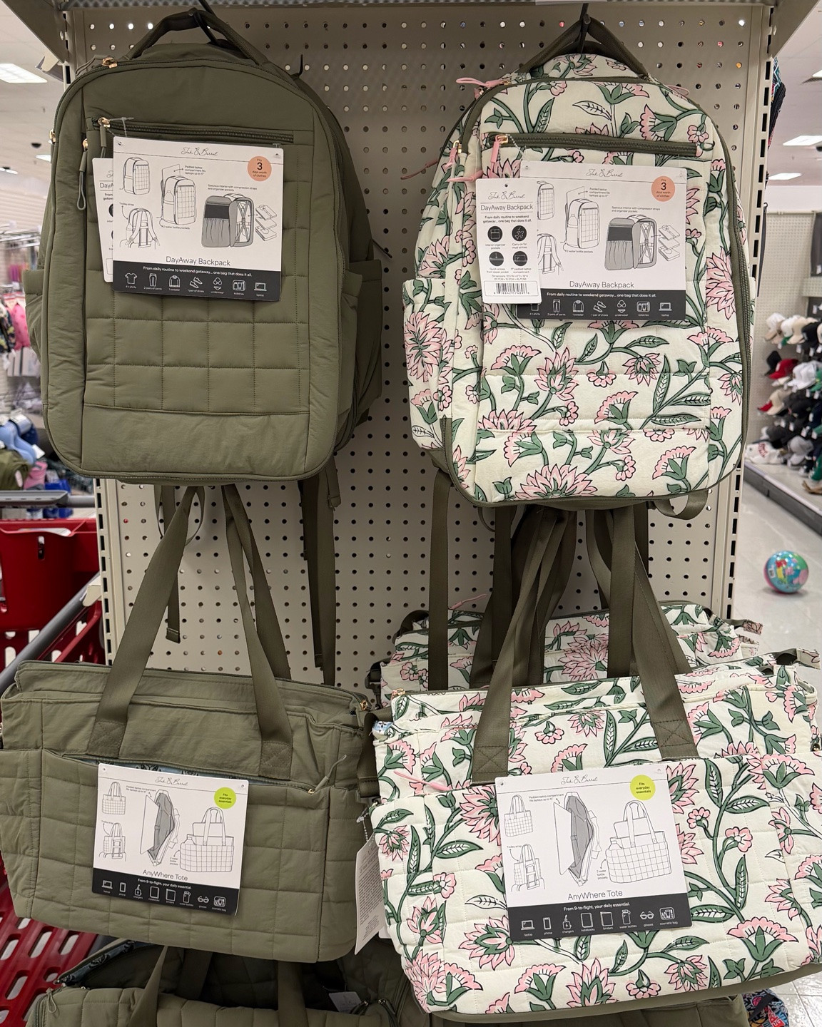 Spotted these travel backpack and tote bags while I was in Target. The floral
print is so cute and I love the interior. Tote bags are currently on sale!

#LTKSaleAlert #LTKmomlife #LTKTravel