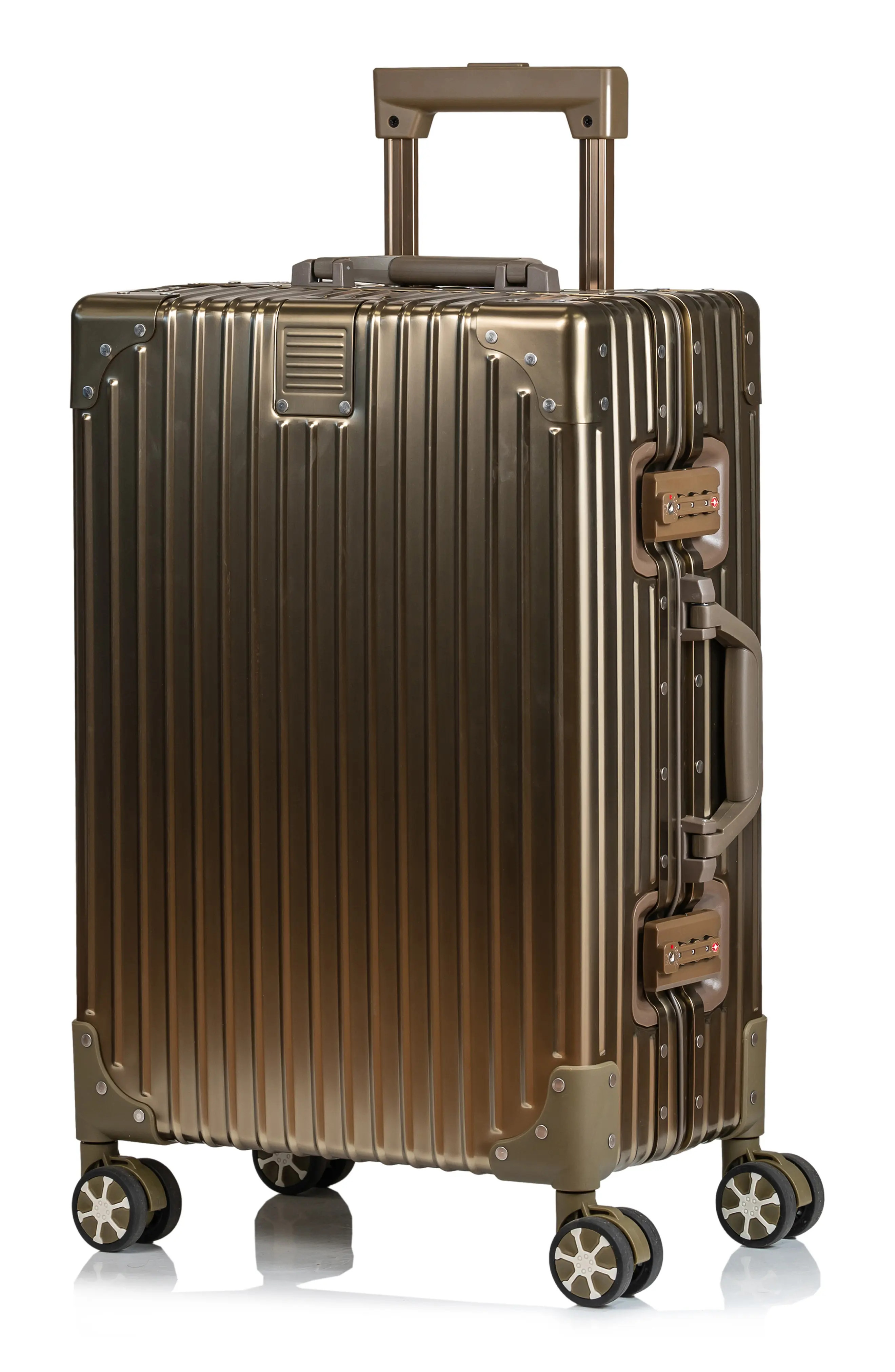 Aluminum Hardside Spinner Suitcase Carry-On | Nordstromrack | Nordstrom Rack