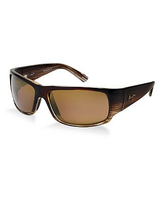 Maui Jim Polarized World Cup Sunglasses, H266-01 & Reviews - Sunglasses by Sunglass Hut - Handbag... | Macys (US)