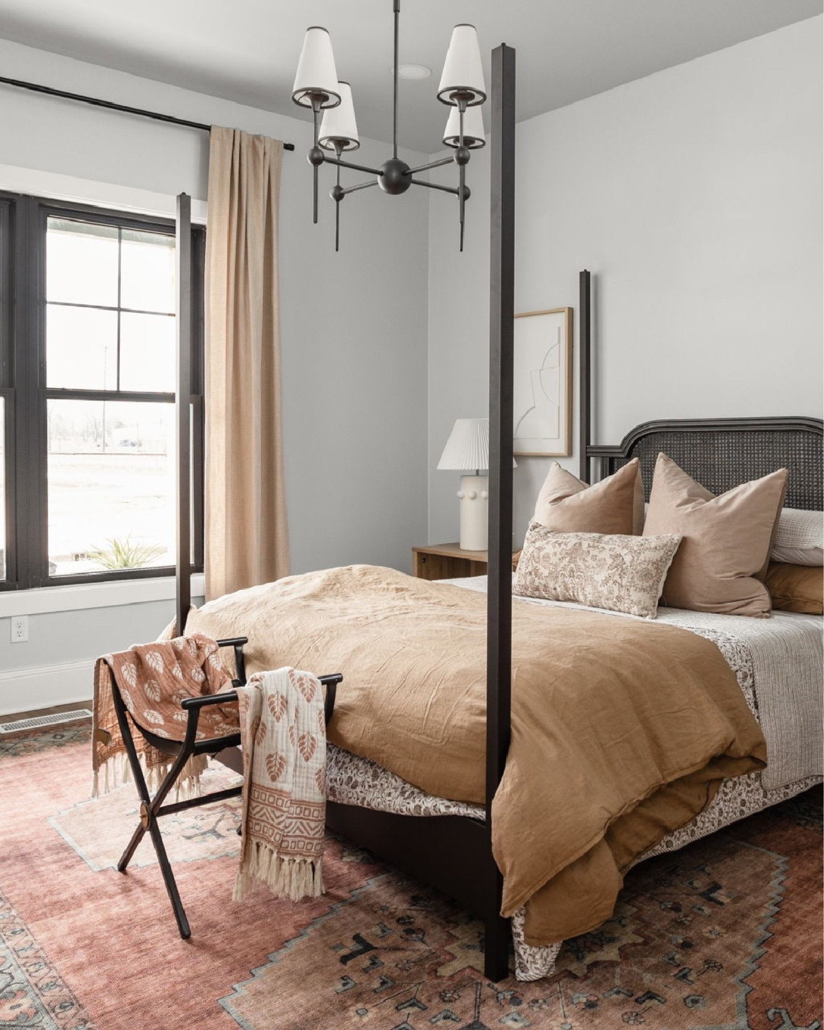 This cozy bedroom brought to you by layered bedding.

#LTKhome