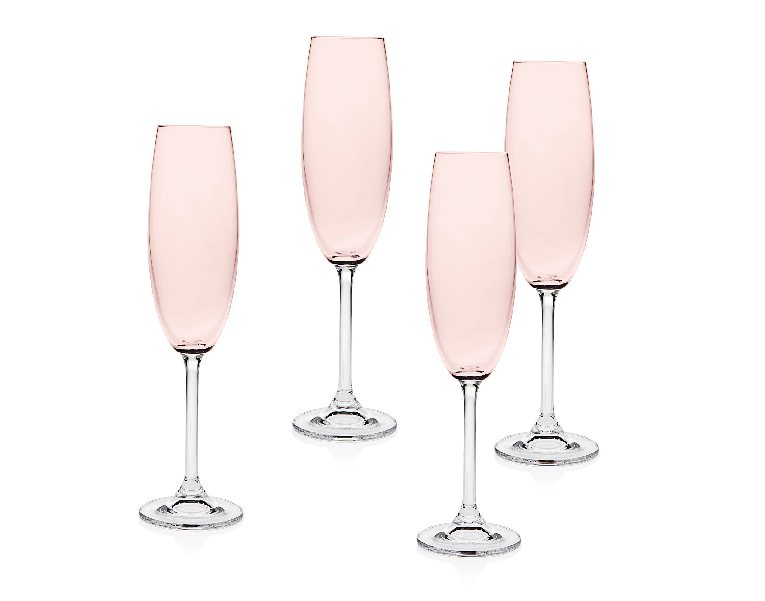 Meridian 7 oz. Lead Crystal Flute (Set of 4) | Wayfair North America