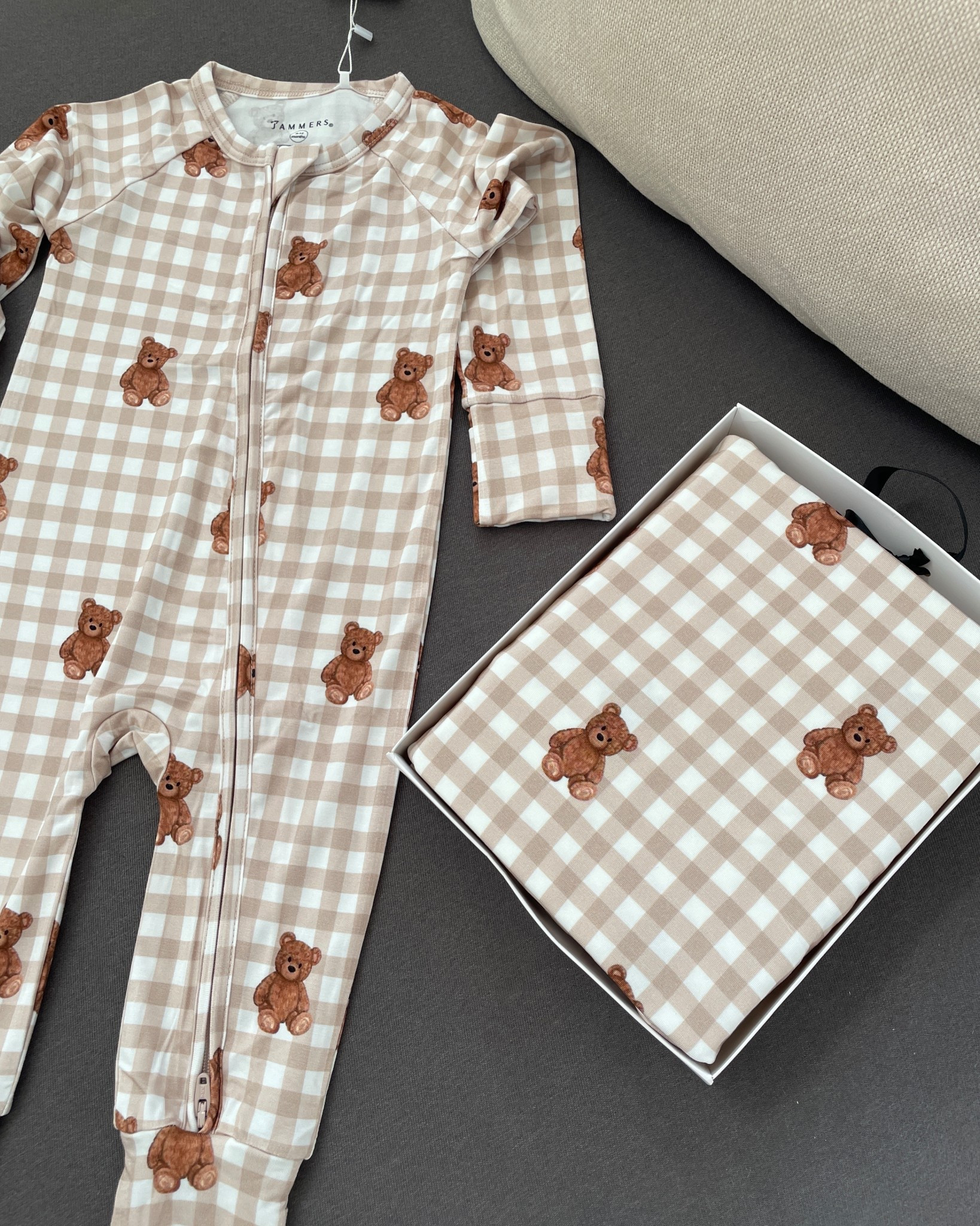 I die 🧸🤎🥹
In my jammers bamboo pjs + crib sheet teddy gingham 


#LTKBaby #LTKHome