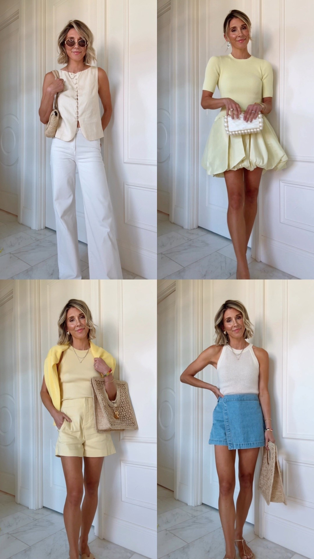 Butter yellow outfits I'm loving from @saks #saks #sakspartner 