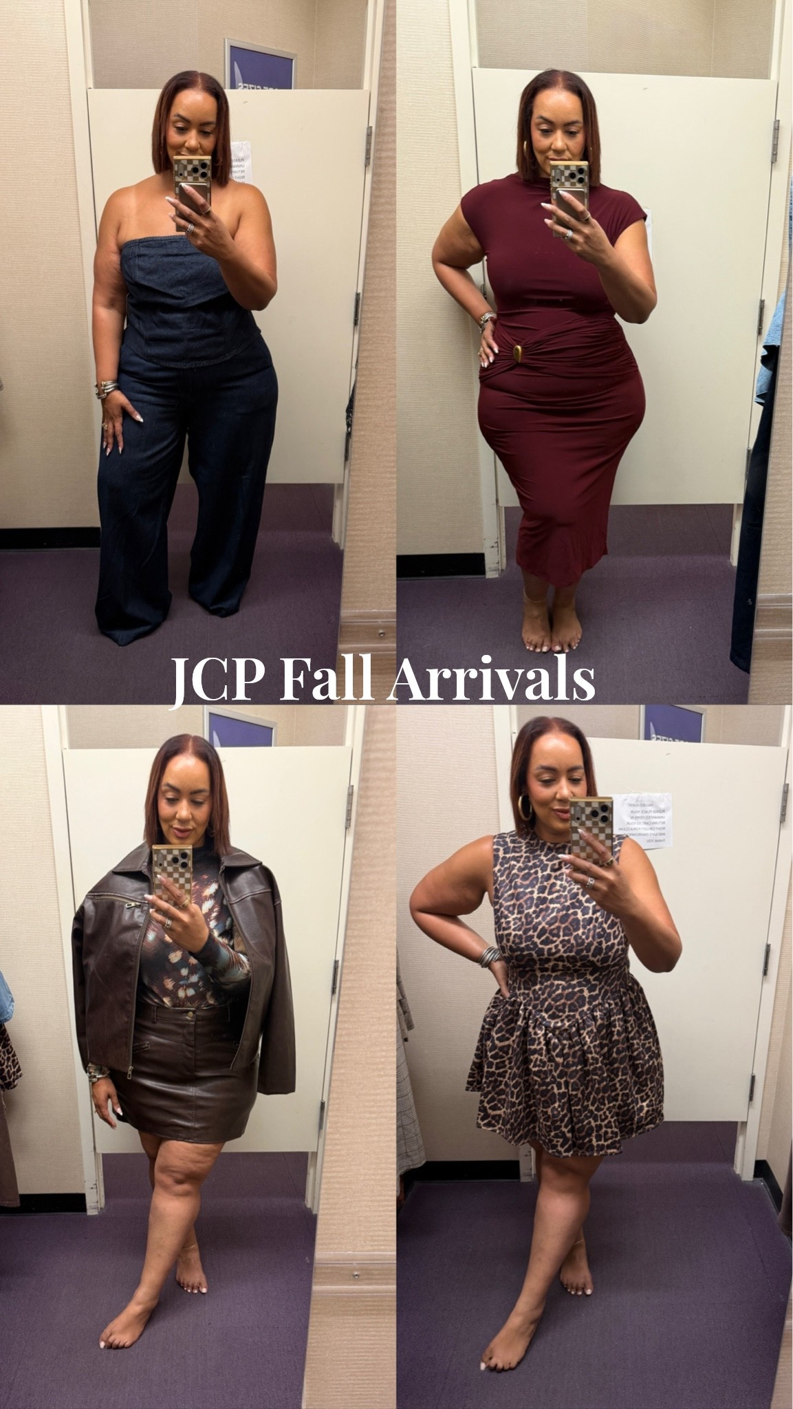JCP has some super cute Fall New  arrivals! Most od these come in plus and straight sizes. I’m wearing xl or 0x in the tops and 16 in the bottoms. Most of these items are under $40

#LTKPlusSize #LTKSaleAlert #LTKMidsize