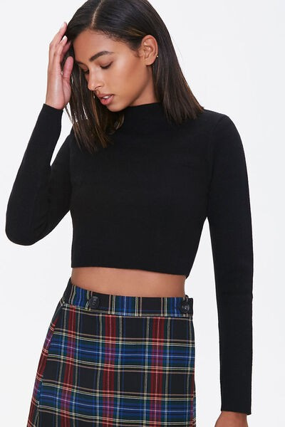 Ribbed Shoulder Pad Sweater | Forever 21 (US)