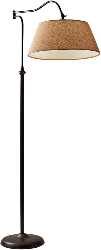 Adesso 3349-26 Rodeo Floor Lamp, 61 in, 150 W Incandescent/equiv. CFL, Antique Bronze, 1 Floor La... | Amazon (US)