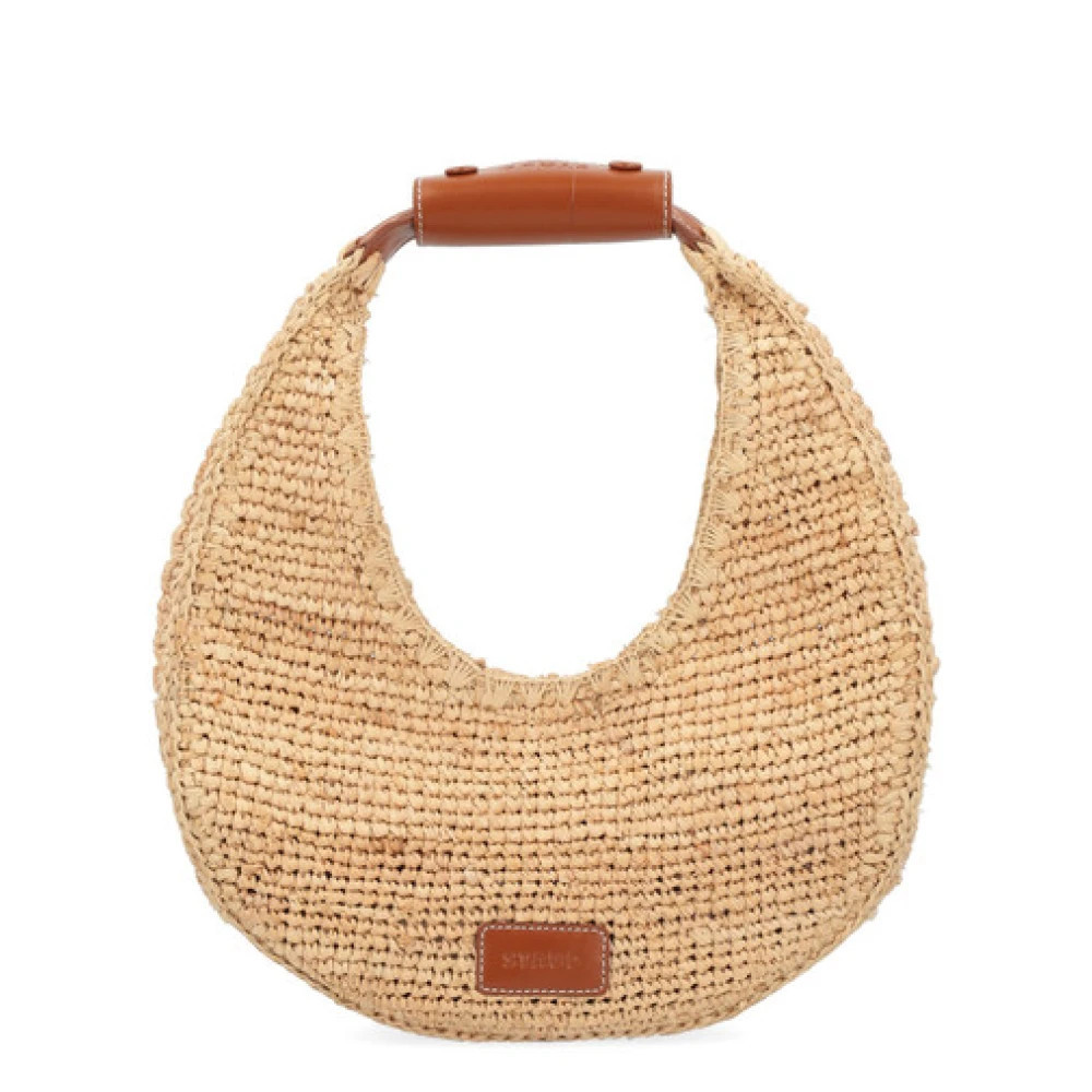 Raffia Tote Bag Natural/Tan | Miinto UK Ltd