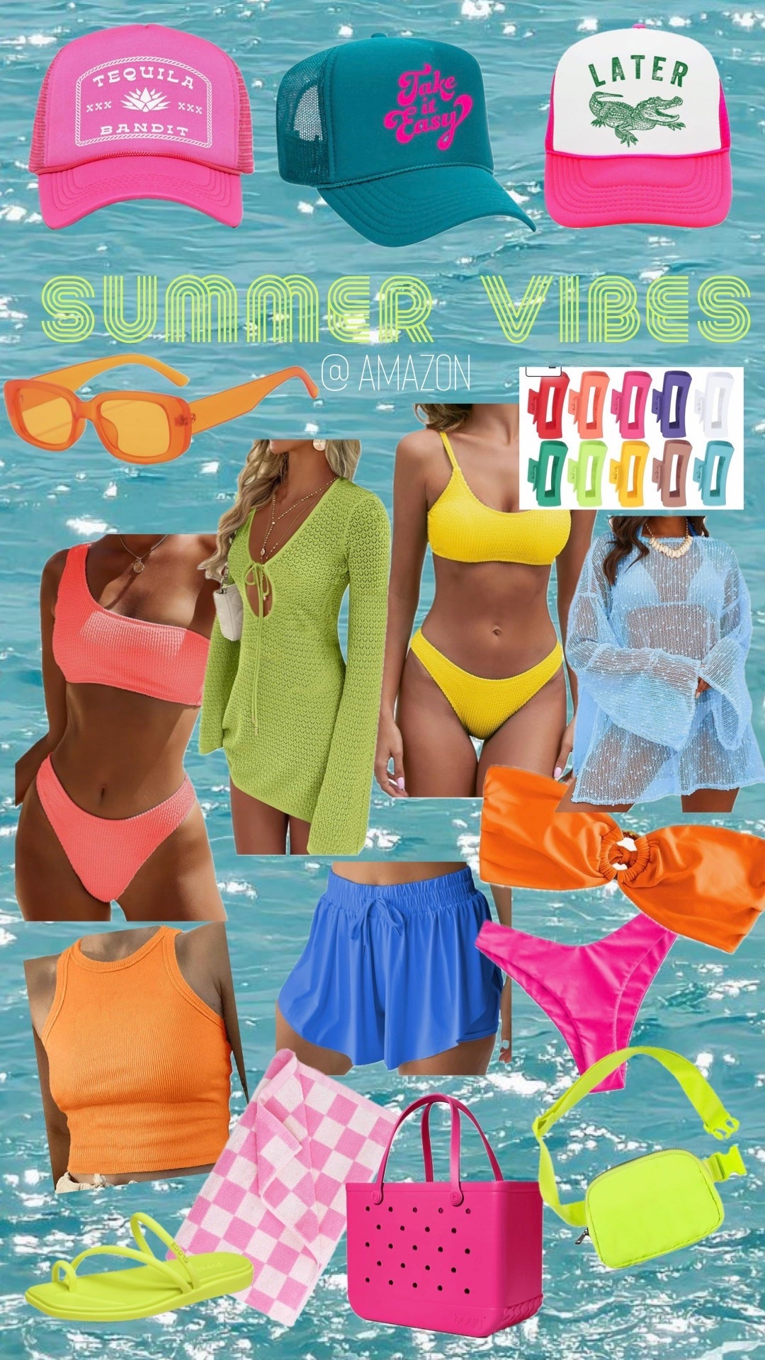Add a pop of color to your summer fit🩷

#LTKSeasonal #LTKSwim