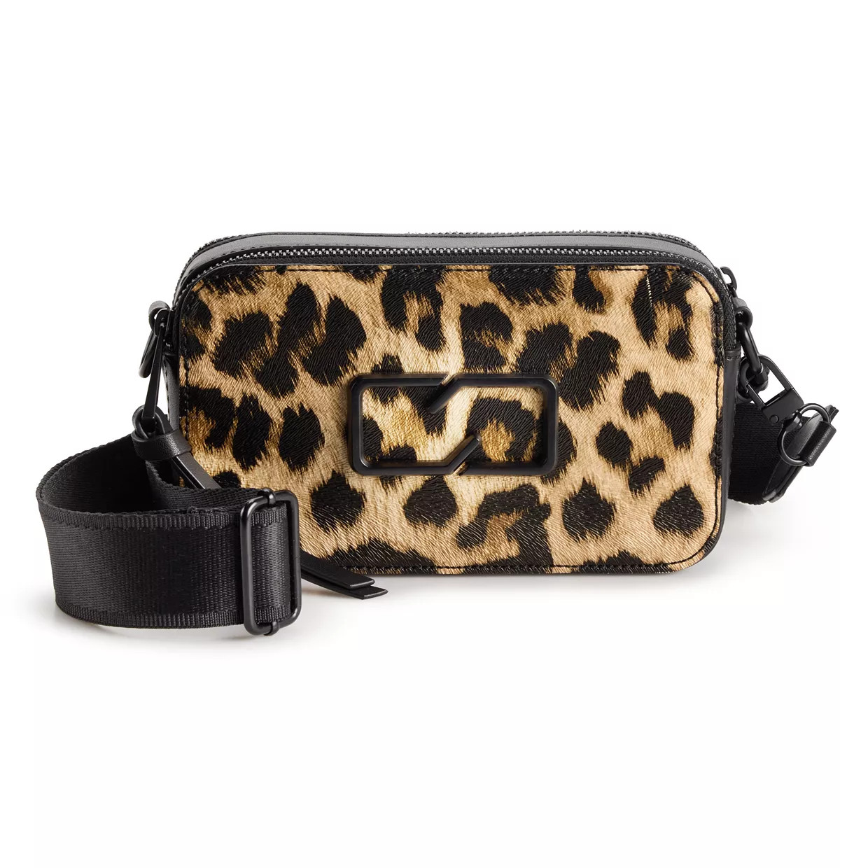 Call It Spring Camelya Leopard Print Camera Crossbody Bag | Kohl's