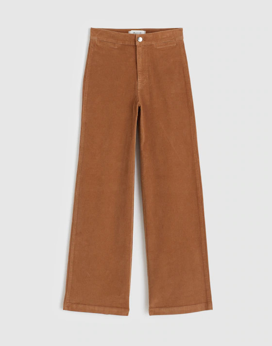 The Wide-Leg Pant in Corduroy | Madewell