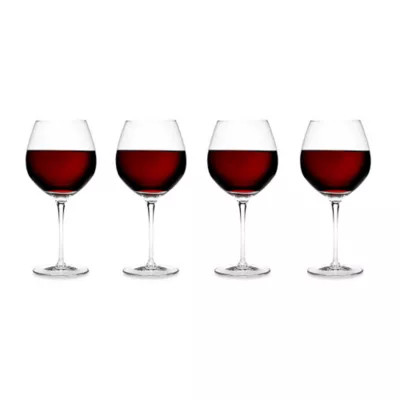 Luigi Bormioli Crescendo SON.hyx® Burgundy Wine Glasses (Set of 4) | Bed Bath & Beyond | Bed Bath & Beyond