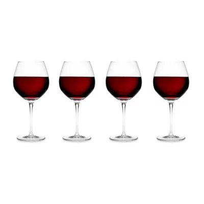 Luigi Bormioli Crescendo SON.hyx® Burgundy Wine Glasses (Set of 4) | Bed Bath & Beyond | Bed Bath & Beyond