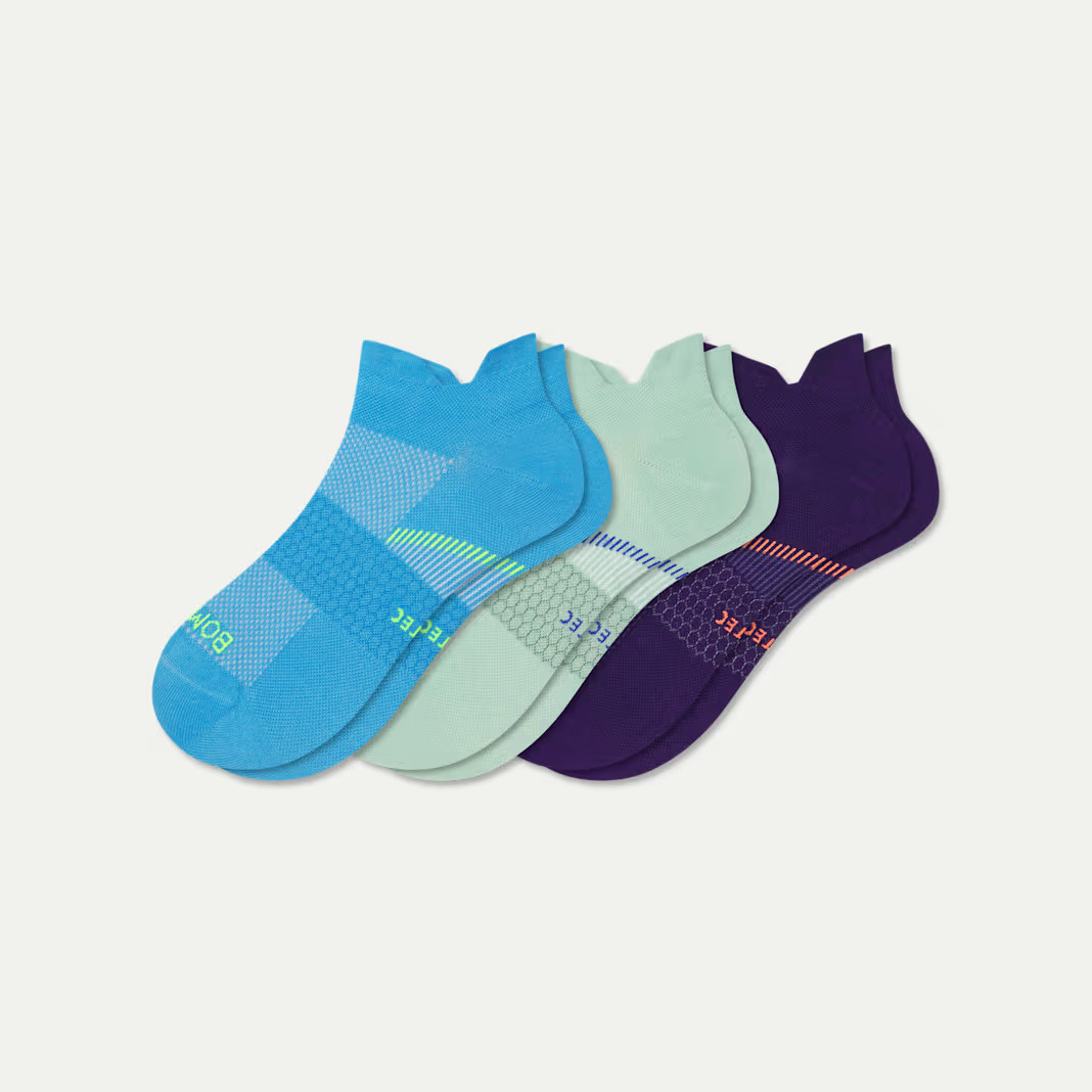 Women's Lightweight Athletic Ankle Sock 3-Pack | Bombas