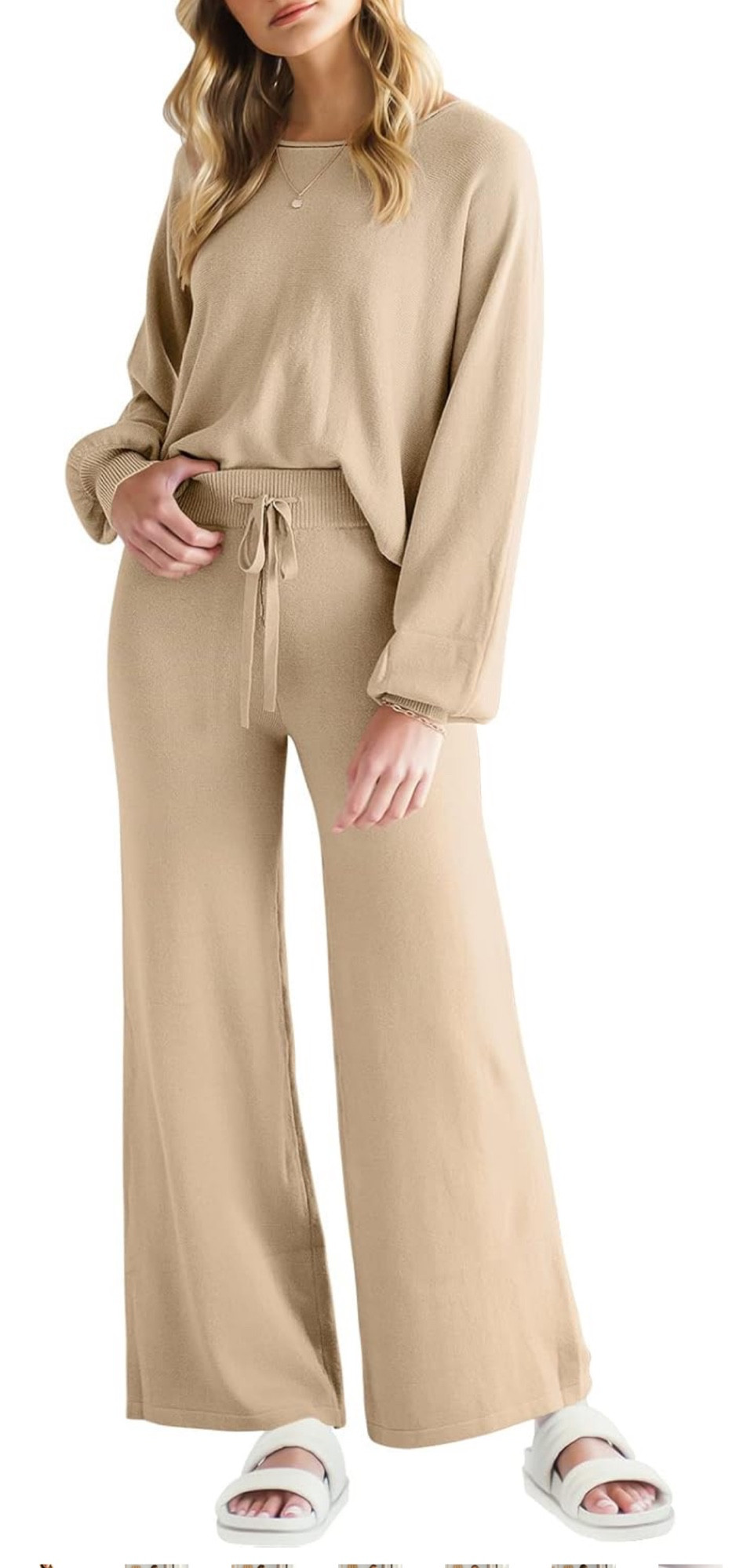 Women’s Two Piece Crop Top & Wide Leg Pants Lounge Sweater Set Fall Knit Sweatsuits Cozy Trendy Outfits

#LTKGiftGuide #LTKStyleTip #LTKHoliday