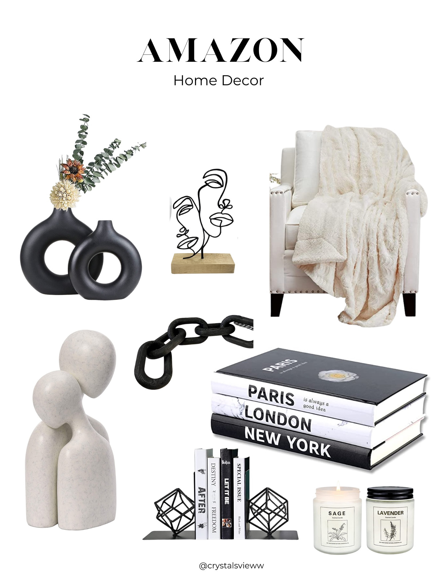 Amazon Home Decor! 🖤

Home decor, aesthetic decor, black decor, modern home decor.

#LTKunder100 #LTKFind #LTKhome
