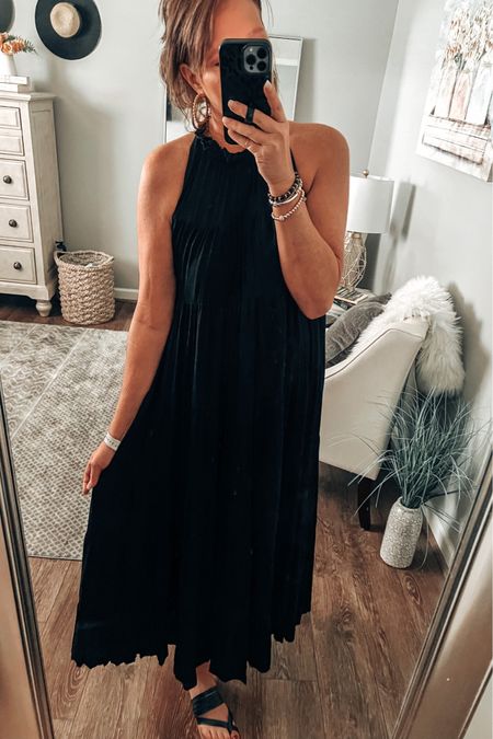 Loving this halter style flowy maxi dress! Use code MARCH20 for 20% off in April use code APRIL20 

Fits TTS, sandals from Kohl’s and come in more colors. 

Spring outfits, maxi dress, dresses, pink lily, summer outfit, sandals, weekend dresses, vacation outfit, fashion over 40

#LTKshoecrush #LTKunder50 #LTKsalealert