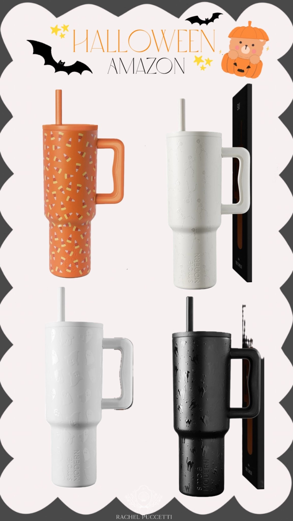 Amazon Halloween, simple modern Halloween, Halloween tumbler, spooky season, spooky szn, boo baskets, Halloween gift

These Simple Modern Halloween tumblers are so cute!!😍🎃👻 

#LTKHome #LTKFamily #LTKFindsUnder50