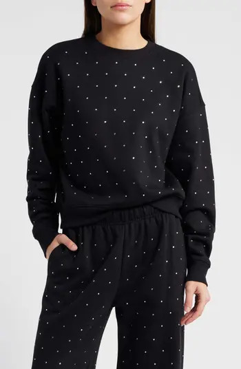Crystal Embellished Sweatshirt | Nordstrom Rack
