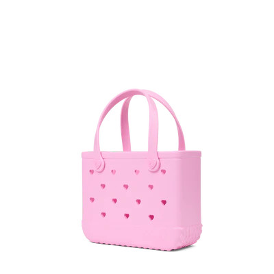 Bitty Bogg Bag - Cut Out Heart Pink Taffy | Bogg