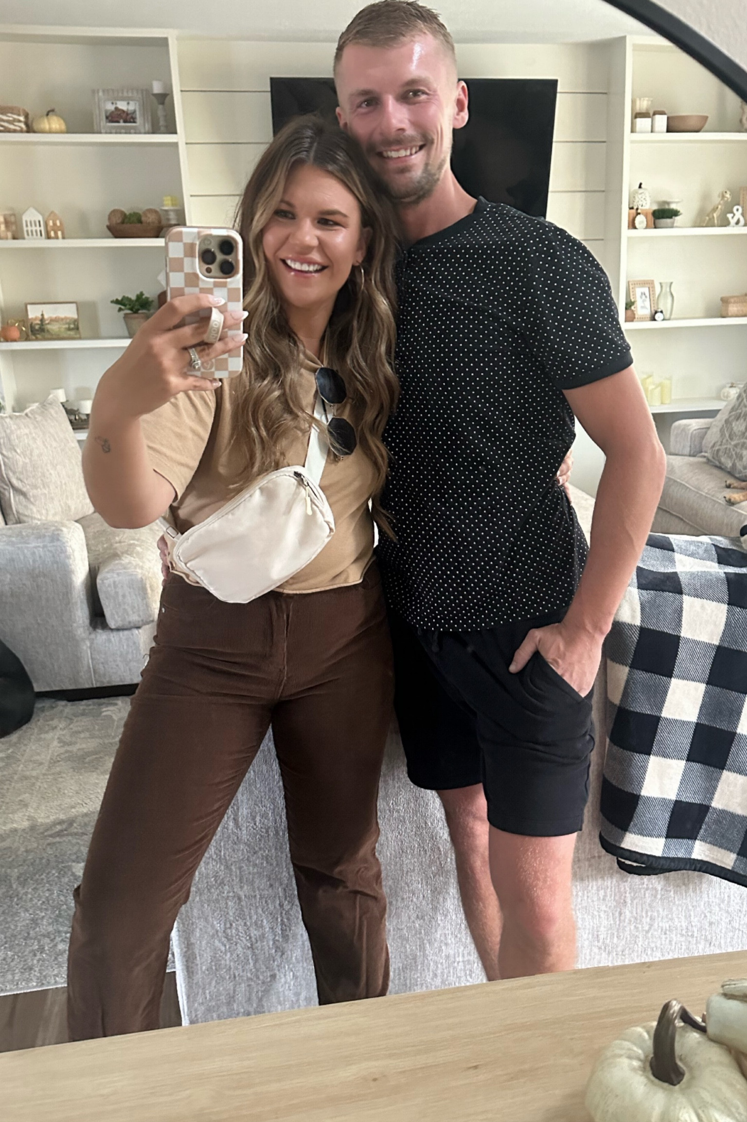 Date Night
Women’s outfit
Fall outfit 
My belt bag is on sale for $6.99 and my top is for $8.

#LTKsalealert #LTKSale #LTKitbag