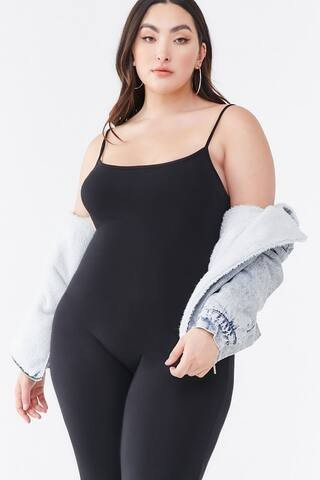 Plus Size Cami Scoop Jumpsuit | Forever 21 (US)