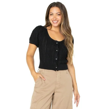 Celebrity Pink SS SWEATER TOP | Walmart (US)