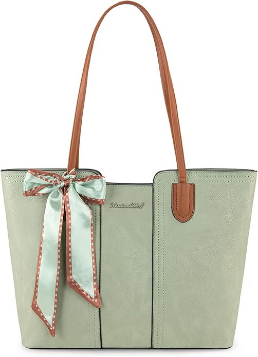 Montana West Tote Bags for Women Medium Top Handle Satchel Purses | Amazon (US)