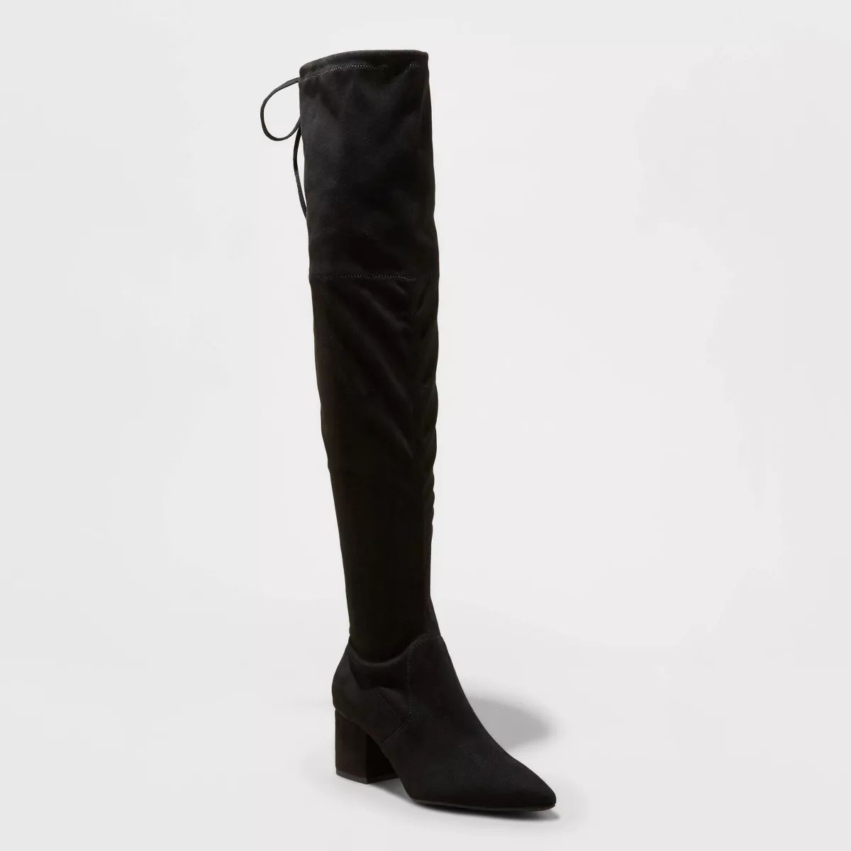 Women's Greta Tall Dress Boots - A New Day™ Black 7.5 | Target