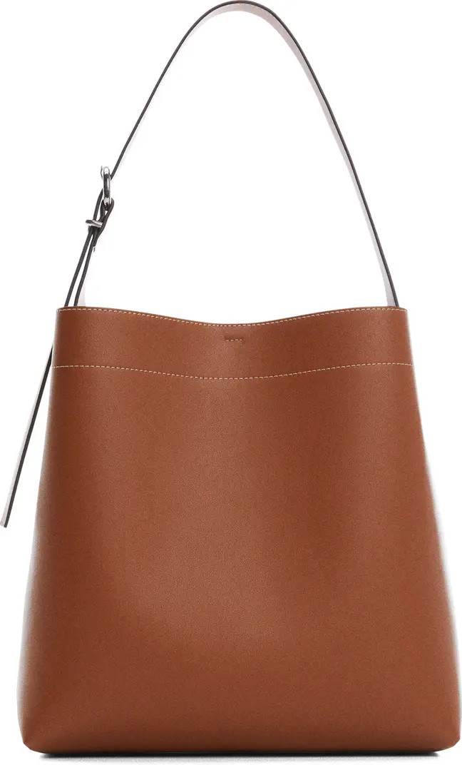 MANGO Faux Leather Shopper | Nordstrom | Nordstrom