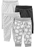 Simple Joys by Carter's Unisex Babies' Fleece Pants, Pack of 4 | Amazon (US)