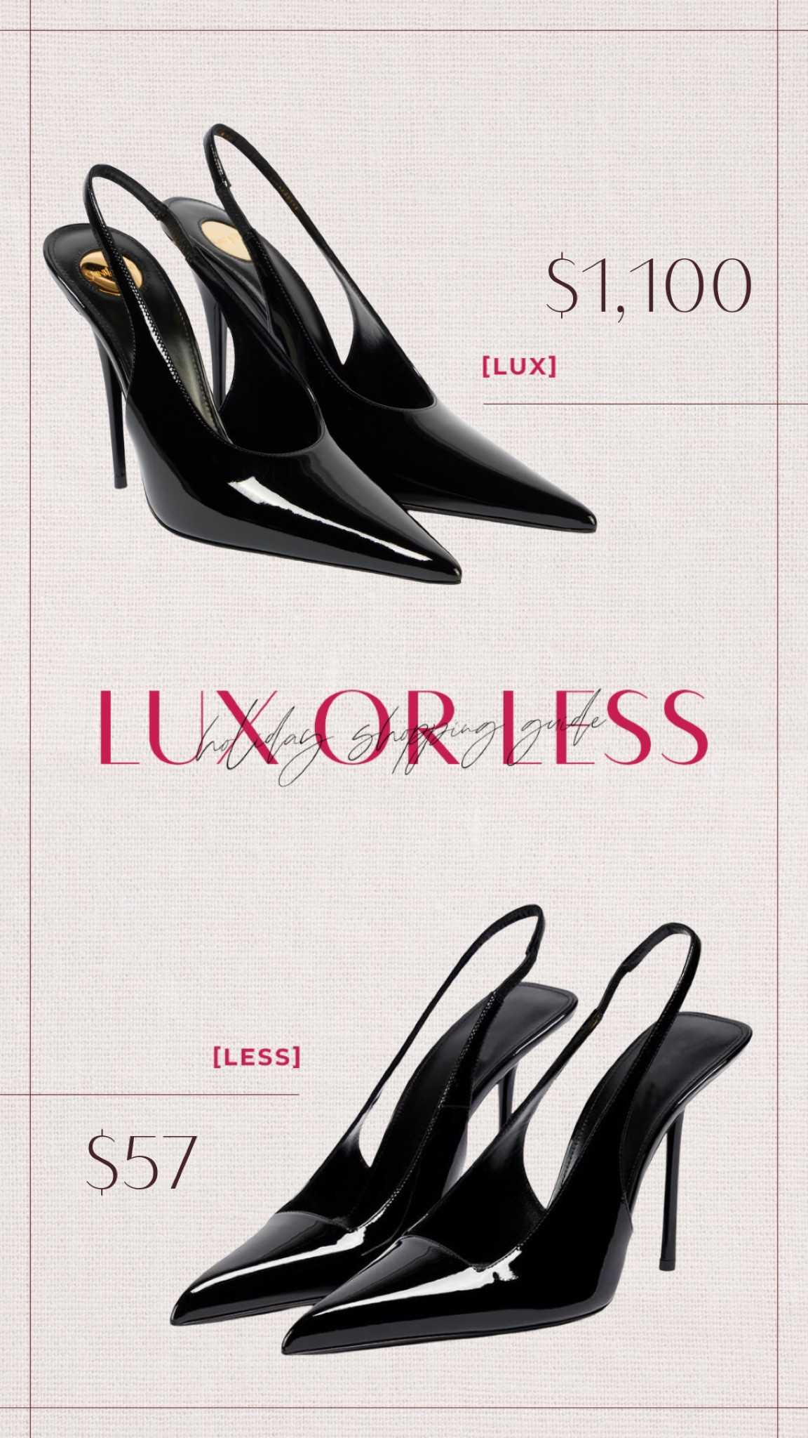 I have these shoes in white and love them especially for the price! Looks Saint Laurent but under $60! 🖤

#LTKStyleTip #LTKSeasonal #LTKOver40