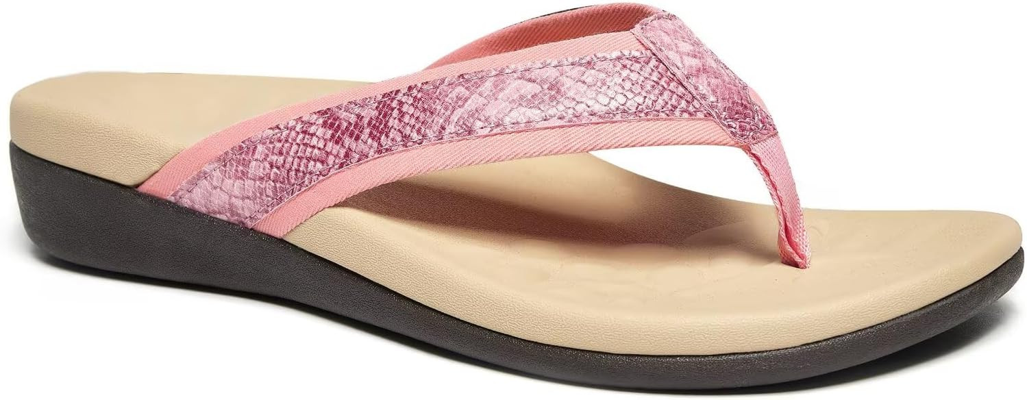 MEGNYA Womens Orthotic Flip Flops, Plantar Fasciitis Sandals for Flat Feet with Arch Support Thon... | Amazon (US)
