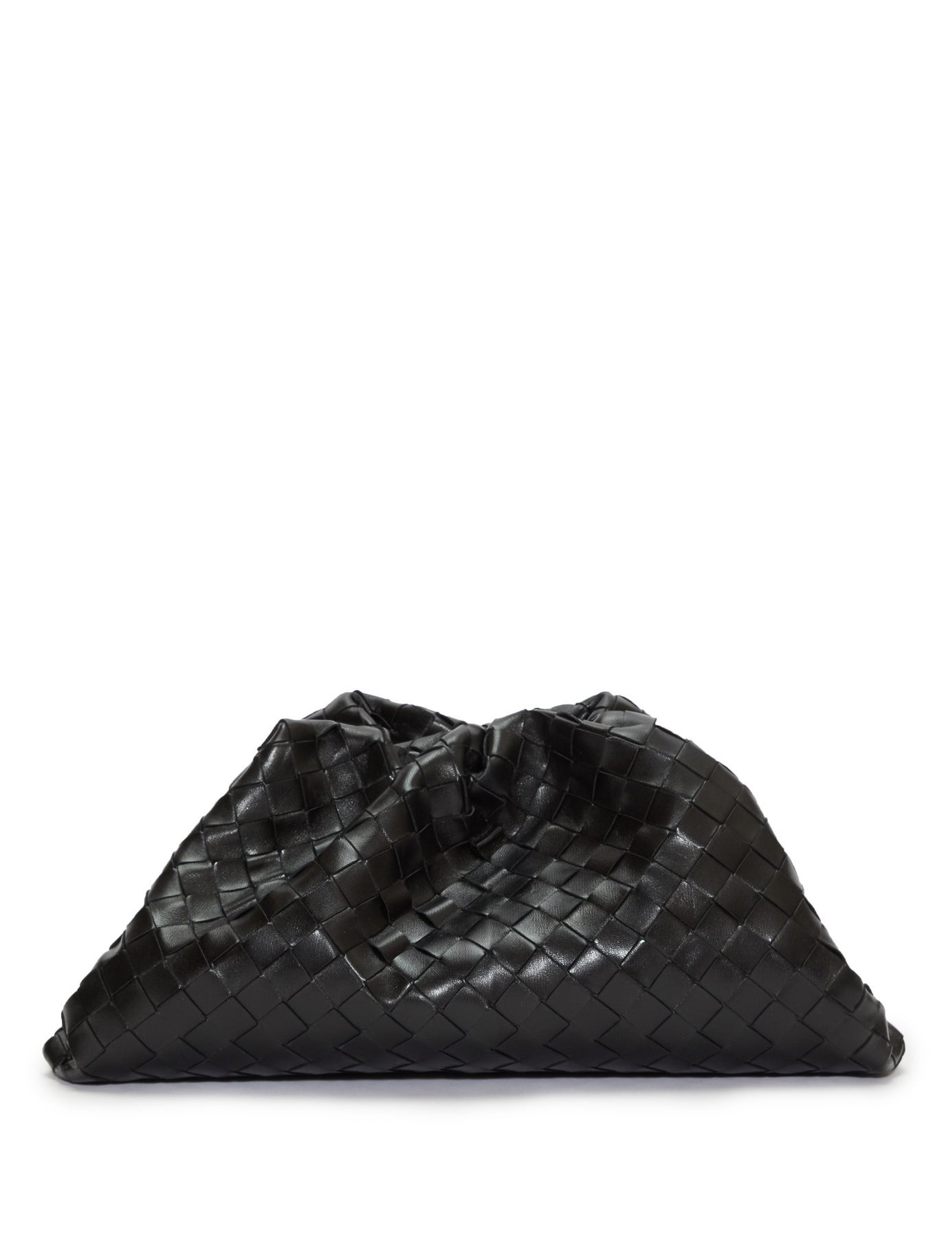 Pouch large Intrecciato-leather clutch bag | Bottega Veneta | Matches (US)