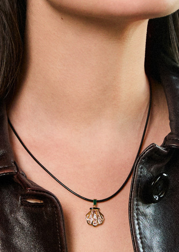 Cleo 18kt gold plated necklace | Harvey Nichols