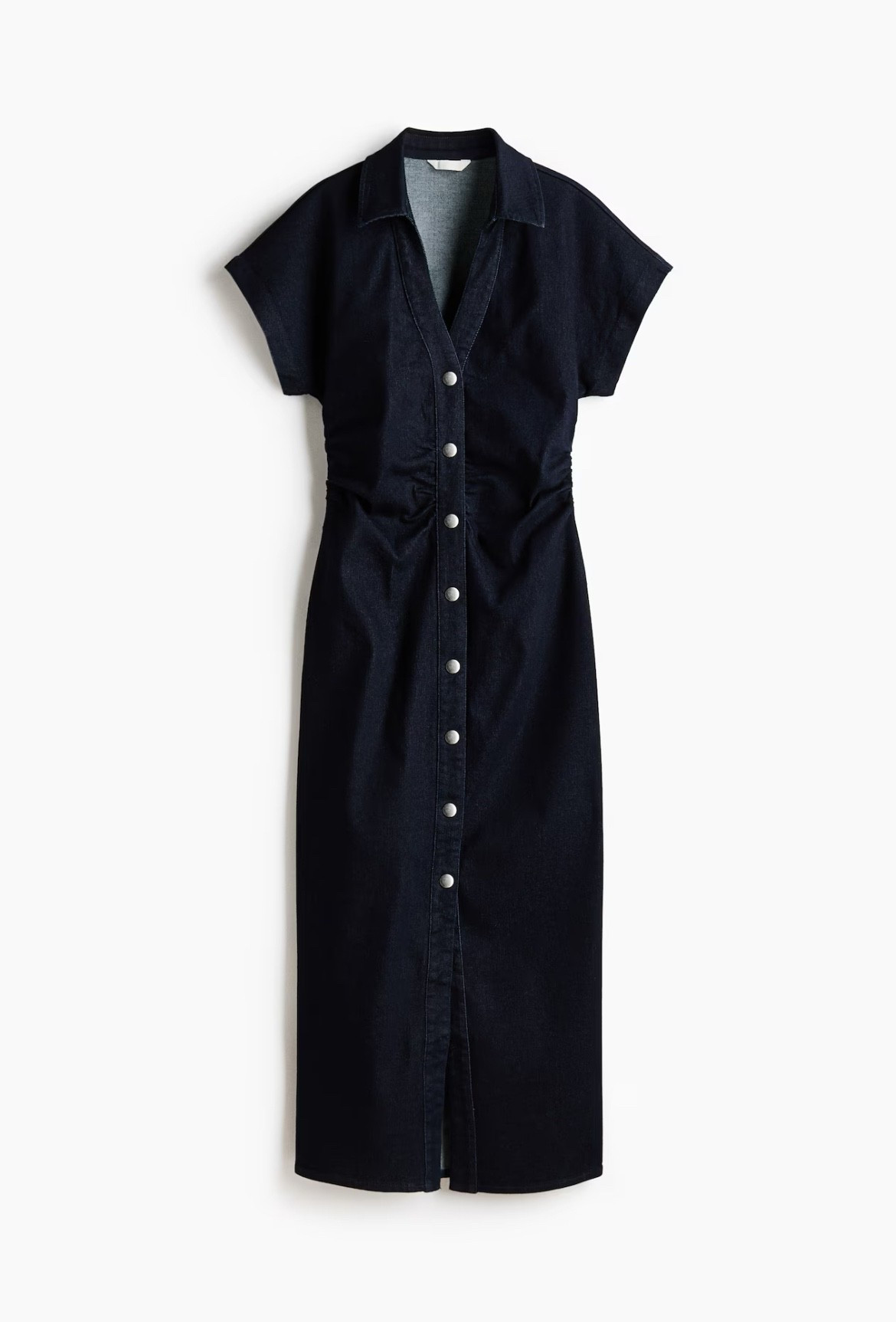 Short sleeve denim shirt dress 

#LTKSeasonal