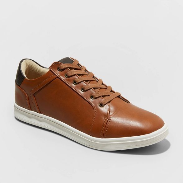 Men's Eddie Casual Sneakers - Goodfellow & Co™ Brown | Target