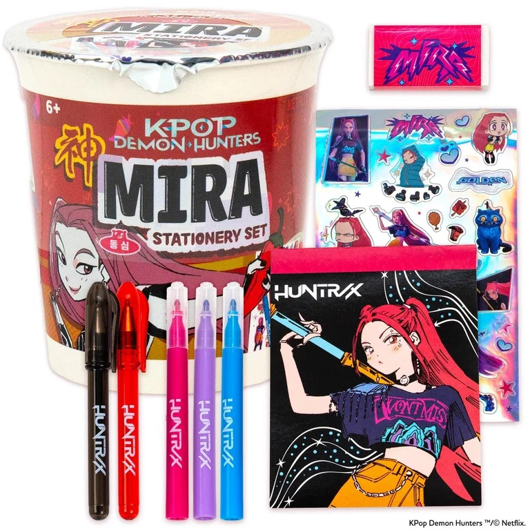 Netflix KPop Demon Hunters™ Mira Multicolor Stationery Set (Walmart Exclusive) | Walmart (US)
